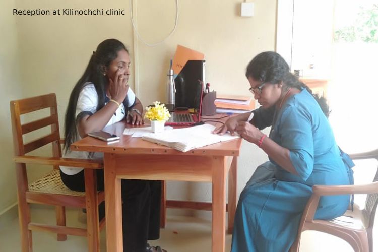 Kilinochchi reception