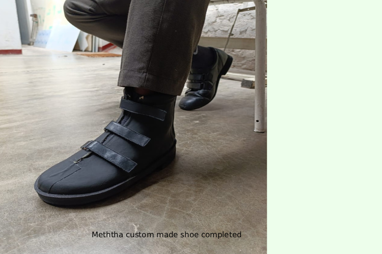 Meththa custom shoe