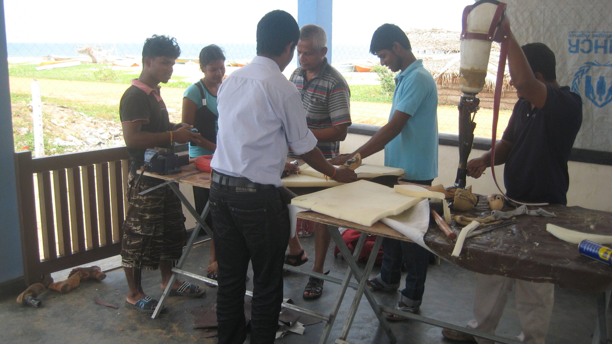 Mobile at Mullaiteevu