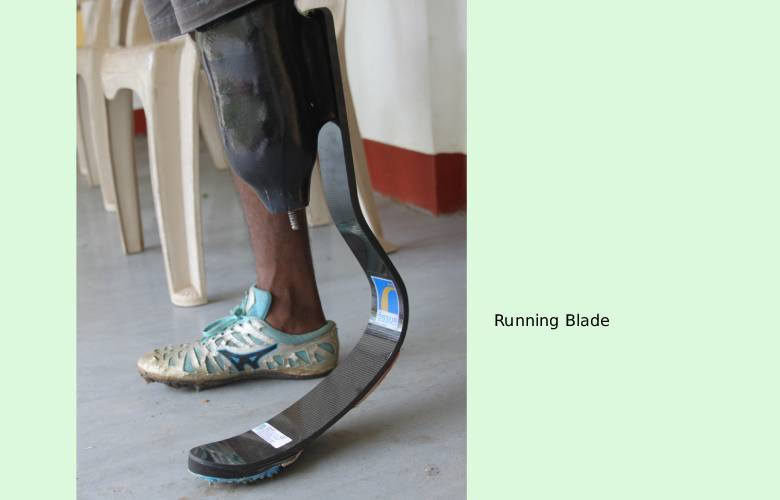 running blade